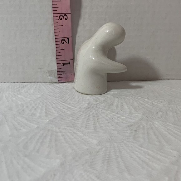 HUGGING GHOSTS BLACK WHITE SALT AND PEPPER SHAKERS - Picture 12 of 12